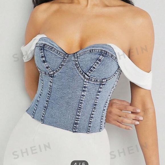 SHEIN Corset Top XL - Picture 3 of 4